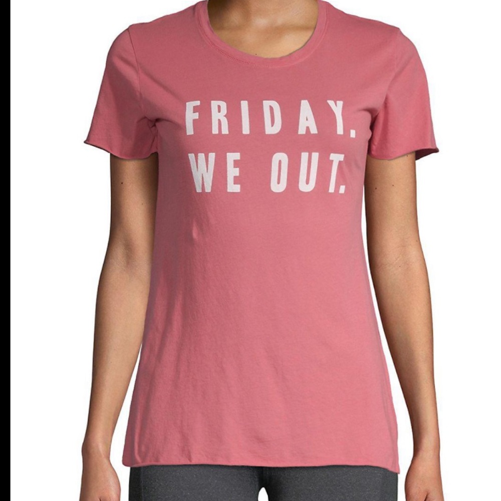 Project social T Friday. We out. cotton T-shirt NWT size medium